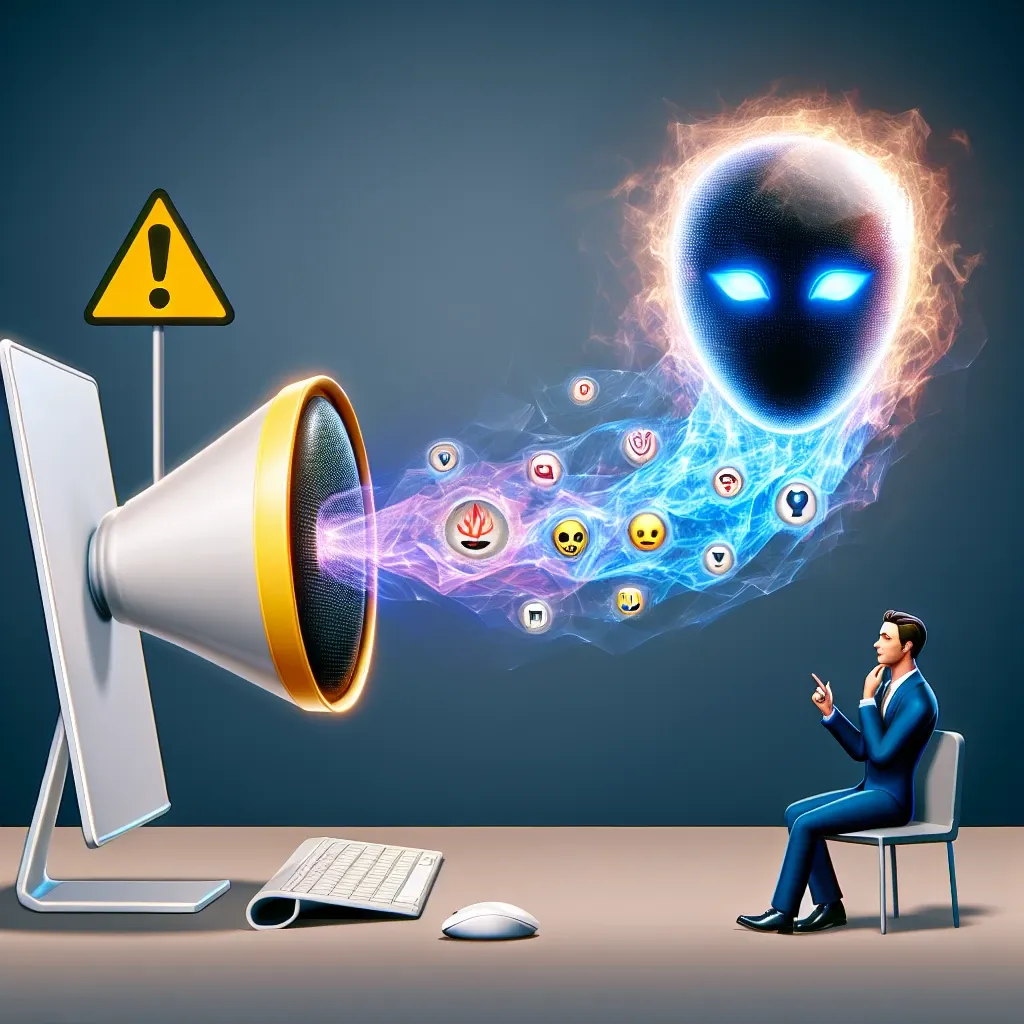 "Infographic illustrating the rise of voice-based deepfake scams, as reported by Kominfo, highlighting warning signs and prevention tips for the public."